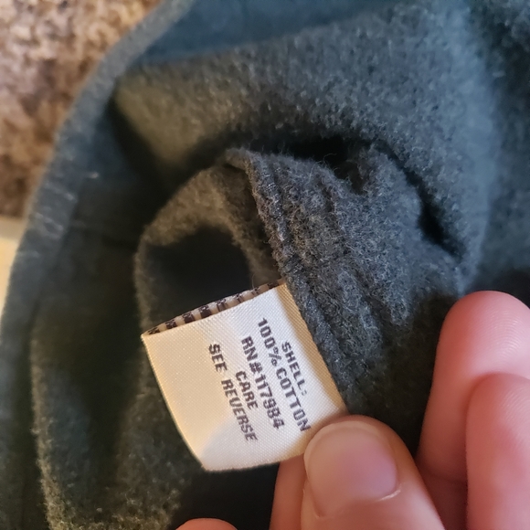 Men's XXL Dakota Grizzly 100% Cotton Flannel Deep Sage Green Button-Up Shirt - Picture 5 of 12